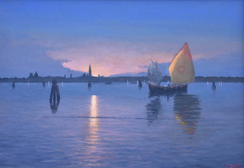 Venezia, 2017 - olio su tela - cm 35x50