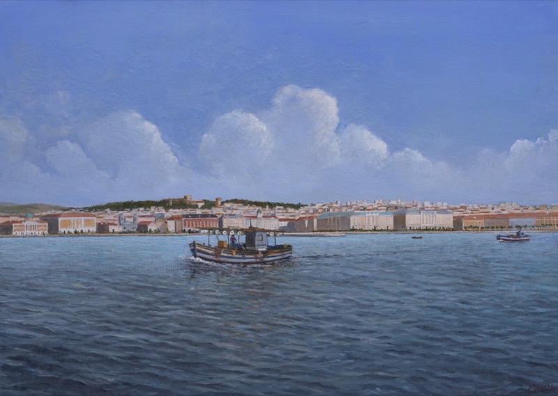 Momento magico, 2020 - olio su tela - cm 40x60