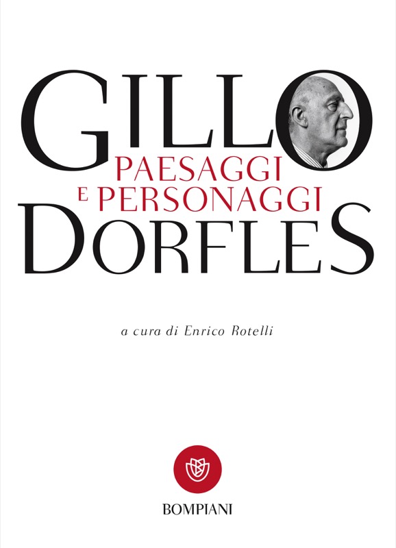 copertina libro _Paesaggi e personaggi_ (Bompiani)