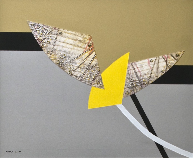 Il vento dei ricordi, 2010 - olio su tela - cm. 50x60