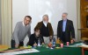 conferenza stampa - da sin Roberto Cirelli, Marianna Accerboni, Giulio Stagni e Claudio Sivini (ph Franco Viezzoli)