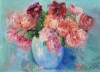 Michela BOTTEGARO - Peonie, 2016 - olio