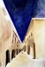 Trieste, voci nella notte, 2026 - tecnica mista con crilico e tempera - cm 50x35