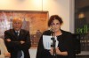 4 novembre 2013: inaugurazione Galleria Dora Bassi, da sin il Ettore Romoli Sindaco di Gorizia, arch. Marianna Accerboni