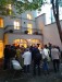 Vin dhonneur con i vini di Zidarich nel giardino davanti allOrangerie