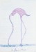 Il fenicottero (disegno per i nipoti Piero e Giorgetta) , 1958 - tecnica mista su carta - cm 28x22-_tecnica_mista_su_carta_-_cm_28x22