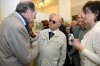 inaugurazione - da sin l'artista Francois Piers, Aldo Pianciamore console onorario del Principato di Monaco e la curatrice Marianna Accerboni (ph F. Viezzoli)