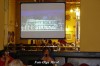 Marianna Accerboni, architetto e e light designer, illustra il suo progetto di luce per il Teatro romano di Trieste (ph Olga mico) 
