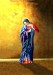 Paolo Marani - La Vergine Maria, 2016 - tecnica mista su tela - cm 160x120