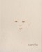 Visage 2 - china su carta - cm 12x10 (coll. Giulietta Frausin, Trieste)