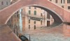 Canale con ponte Venezia, 2014 - olio su tela - cm. 30x50