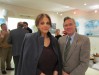 Da sin. arch. Marianna Accerboni, Flavio Tossi, Presidente Ass. Giuliani nel Mondo di Bruxelles