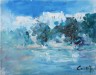 Costa azzurra n. 1 - 2011 olio su tela cm. 100 x 70
