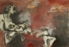 Memoria ancestrale, 2012 - tecnica mista pigmenti su carta - cm 100x140